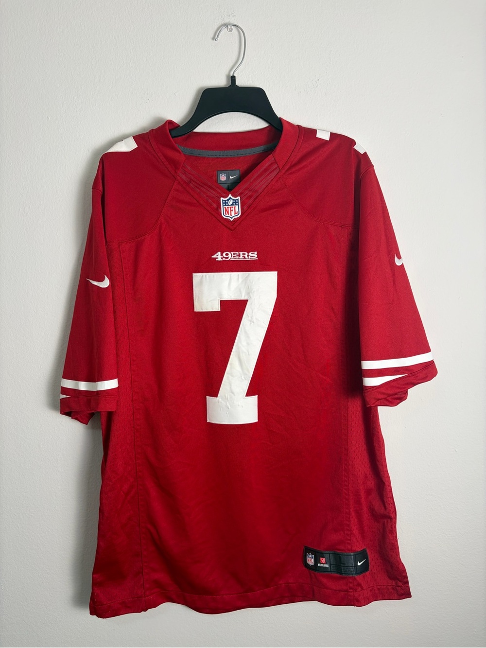Nike On Field Colin Kaepernick Stitched San Francisco 49ers NFL Jersey Size L